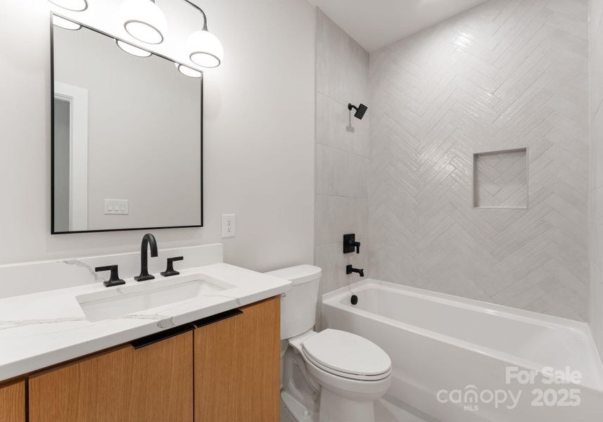 Furnished interior view inside a new home in , Charlotte (Image 31).