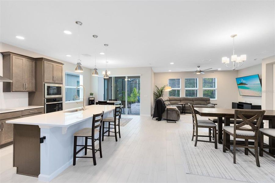 Furnished interior view inside a new home in Eden at Crossprairie, St. Cloud (Image 9).