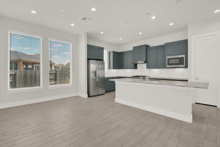 Furnished interior view inside a new home in , Katy (Image 6).
