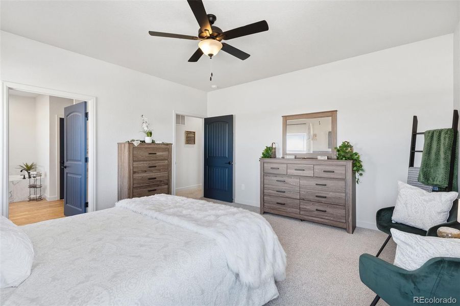 Furnished interior view inside a new home in , Colorado Springs (Image 13).