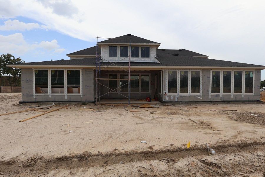 In-progress construction of a new home in Woodson’s Reserve, Spring, TX (Image 4). In-progress construction of a new home in Woodson’s Reserve, Spring, TX (Image 4).