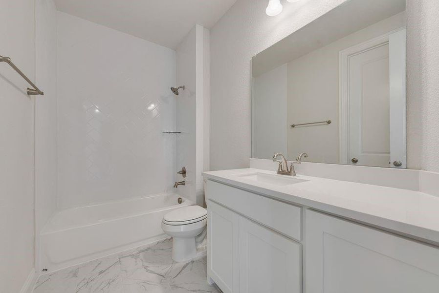 Furnished interior view inside a new home in Cedar Ridge Estates, Grand Prairie (Image 7). Furnished interior view inside a new home in Cedar Ridge Estates, Grand Prairie (Image 7).