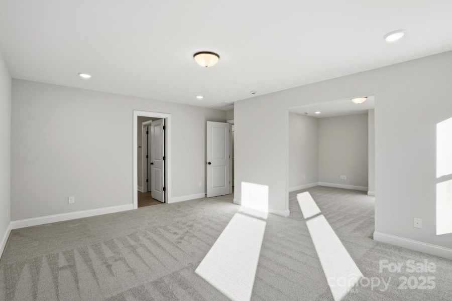 Primary Bedroom and Sitting Room