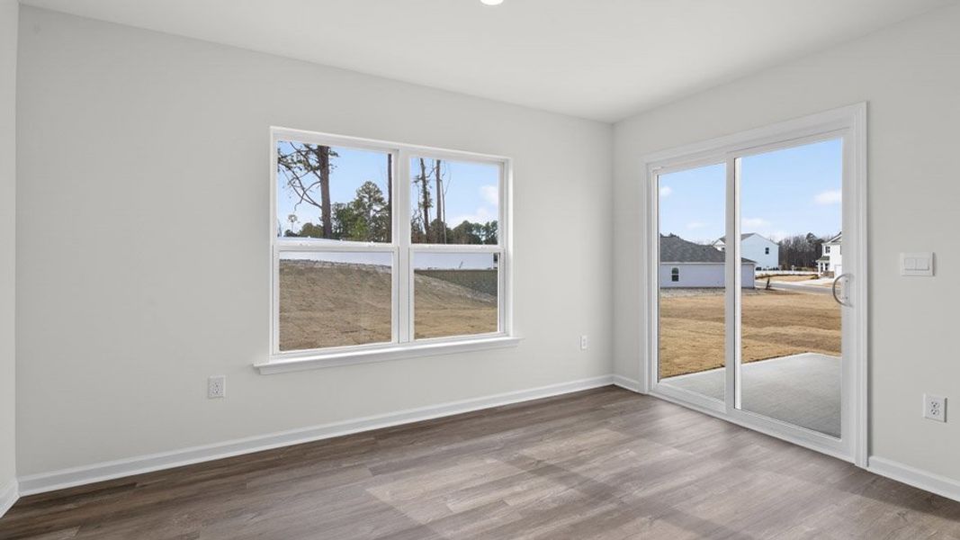 Spacious, unfurnished interior of a new home in Wilson's Ridge, Wilson's Mills (Image 20). Spacious, unfurnished interior of a new home in Wilson's Ridge, Wilson's Mills (Image 20).