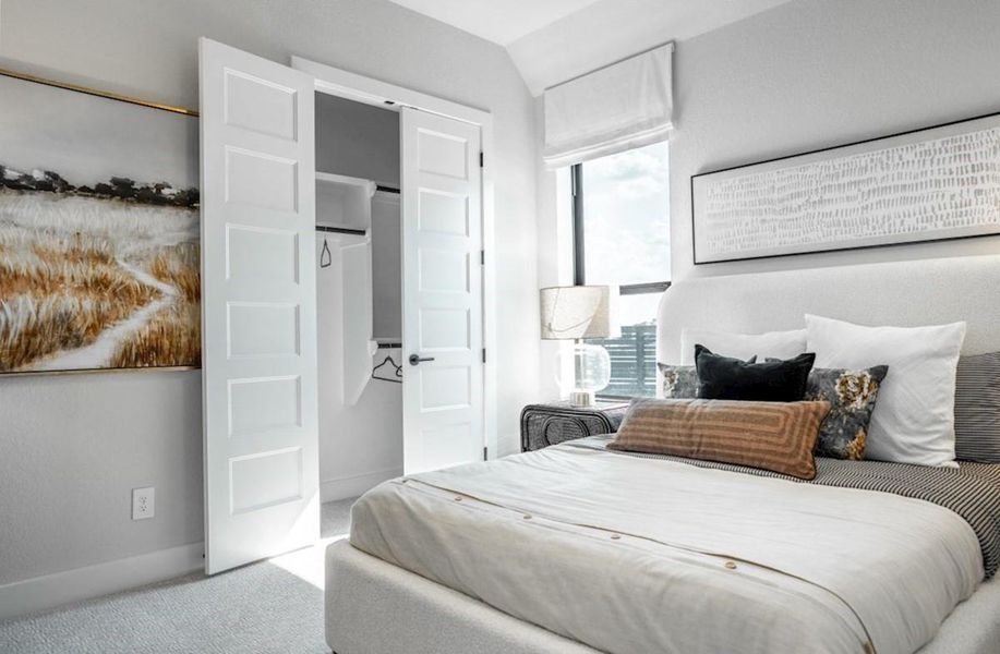 Furnished interior view inside a new home in , Richmond (Image 4).