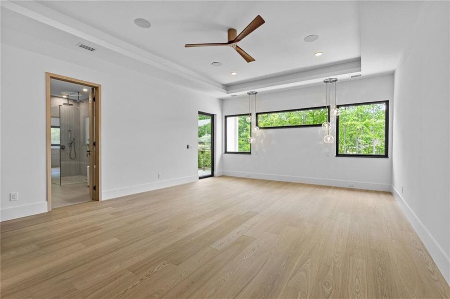 Spacious, unfurnished interior of a new home in , Sugar Hill (Image 55).