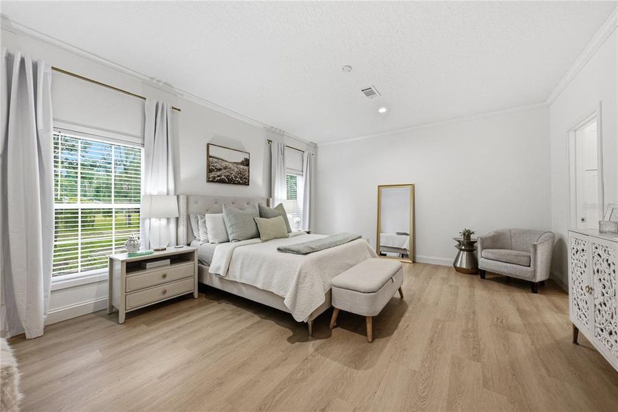 Furnished interior view inside a new home in , Webster (Image 43).