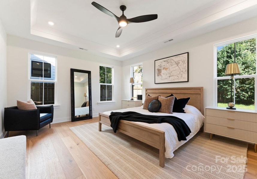 Furnished interior view inside a new home in , Charlotte (Image 18). Furnished interior view inside a new home in , Charlotte (Image 18).