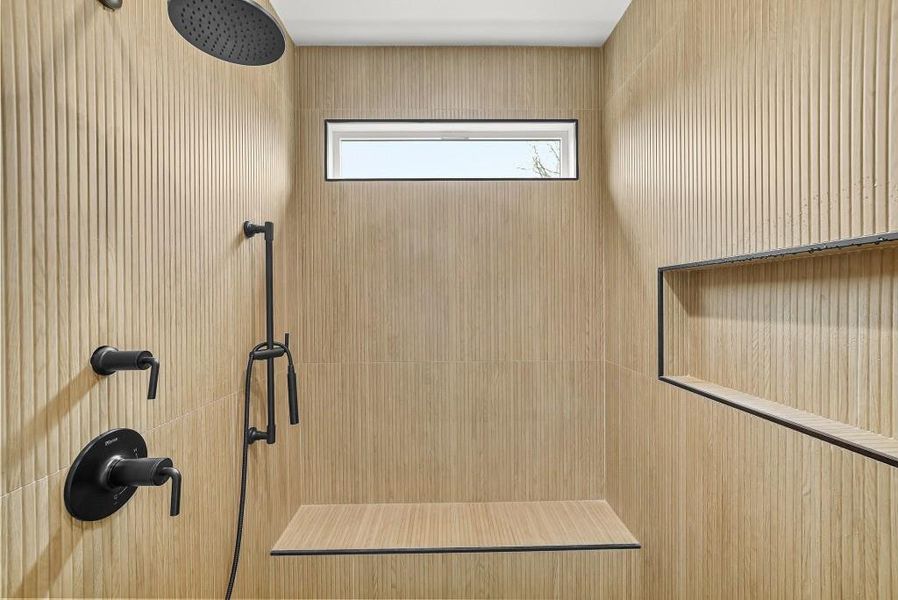 Close-up of interior finishes inside a home in , Atlanta (Image 14).