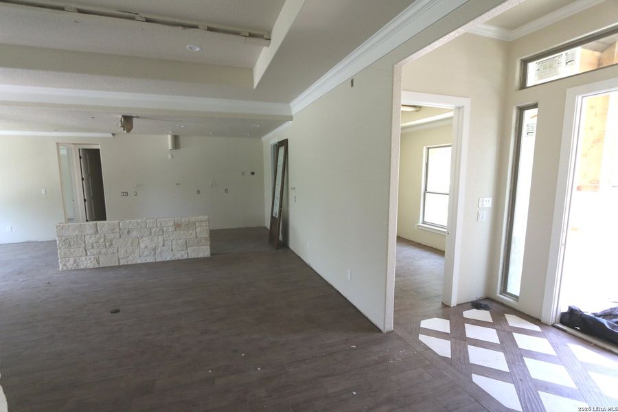 In-progress construction of a new home in , Adkins, TX (Image 20).