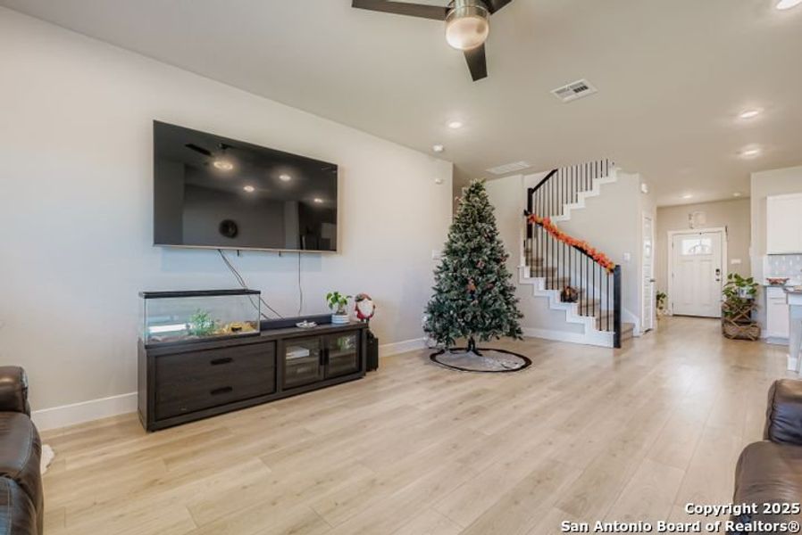 Furnished interior view inside a new home in Riverstone at Westpointe, San Antonio (Image 11).