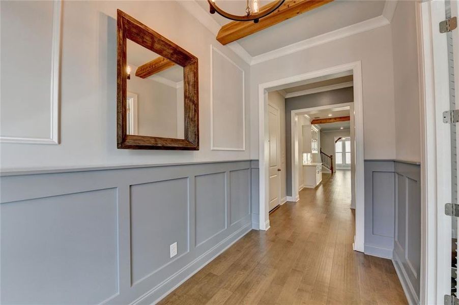 Furnished interior view inside a new home in , Duluth (Image 9).