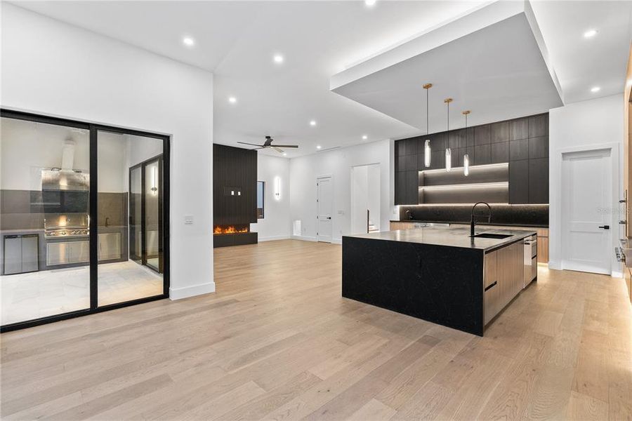 Furnished interior view inside a new home in , Tampa (Image 12).