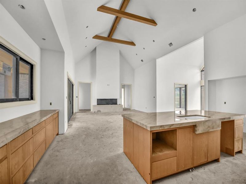 Furnished interior view inside a new home in , Weatherford (Image 4).