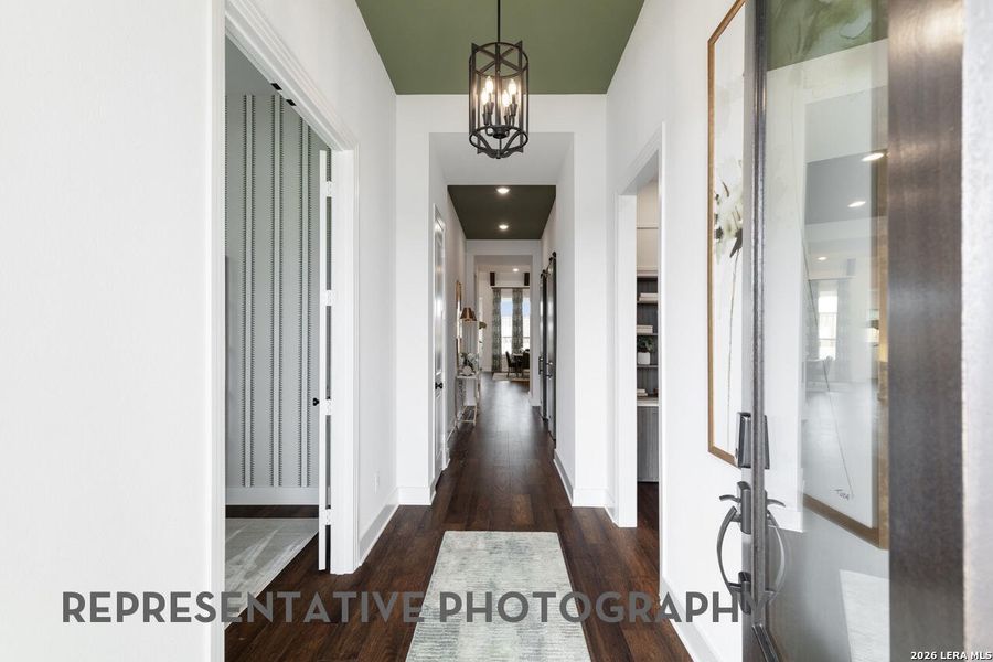 Furnished interior view inside a new home in Davis Ranch, San Antonio (Image 15).