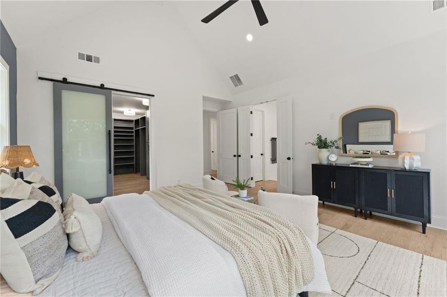 Furnished interior view inside a new home in , Dawsonville (Image 12).