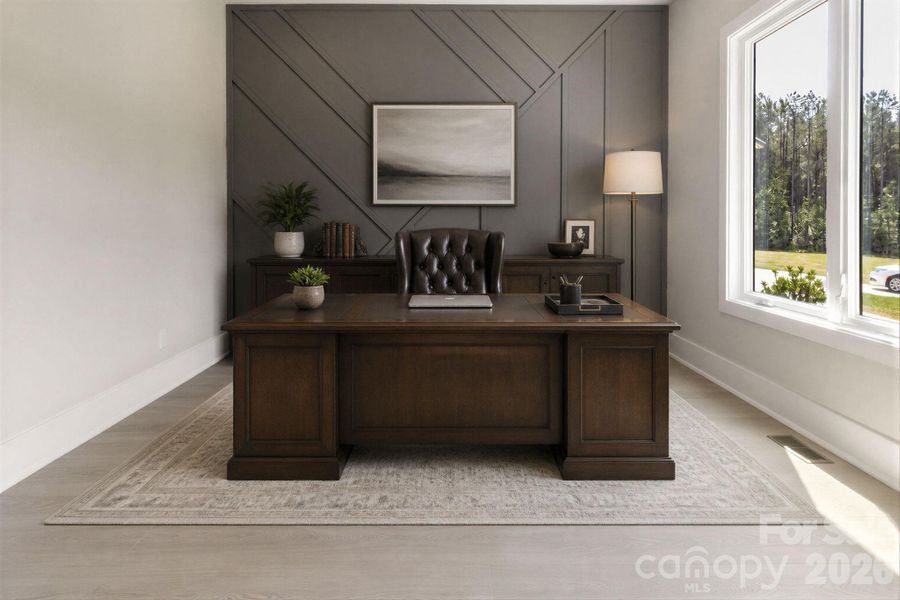 Furnished interior view inside a new home in , Rock Hill (Image 38).