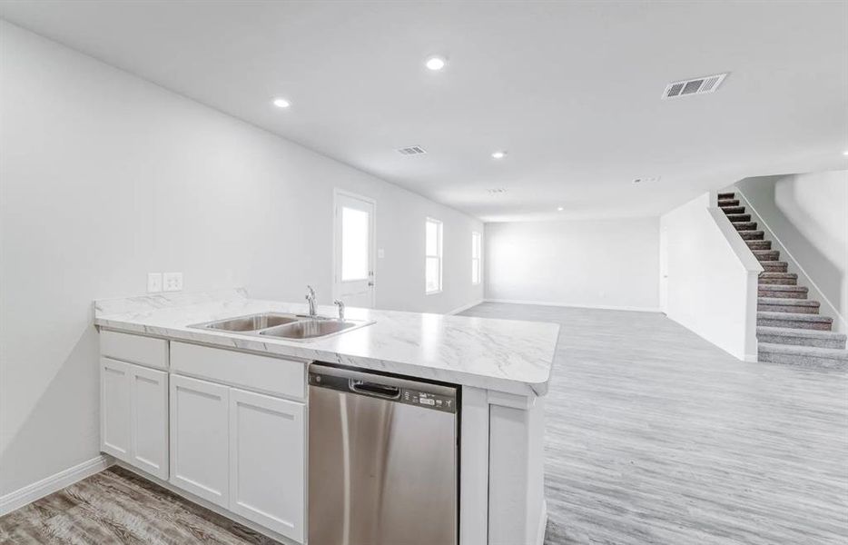 Furnished interior view inside a new home in Cedar Creek on Maple, Abilene (Image 3).