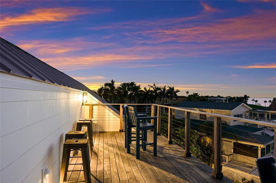 Exterior details and patio area of a home in , Bradenton Beach (Image 29).