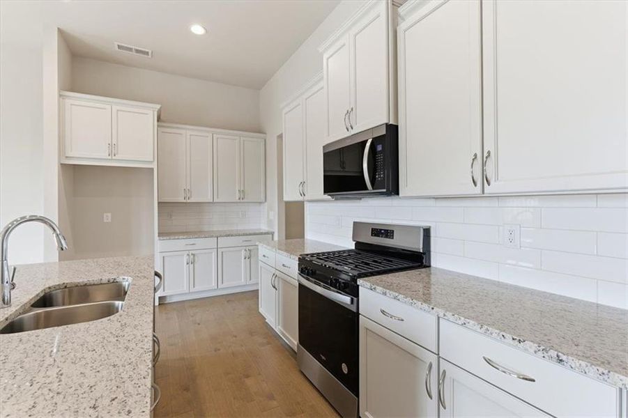 Furnished interior view inside a new home in Lakeside at Great Sky, Canton (Image 10).