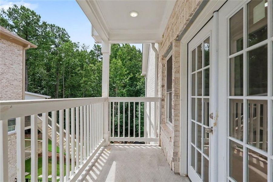 Exterior details and patio area of a home in , Fairburn (Image 22). Exterior details and patio area of a home in , Fairburn (Image 22).