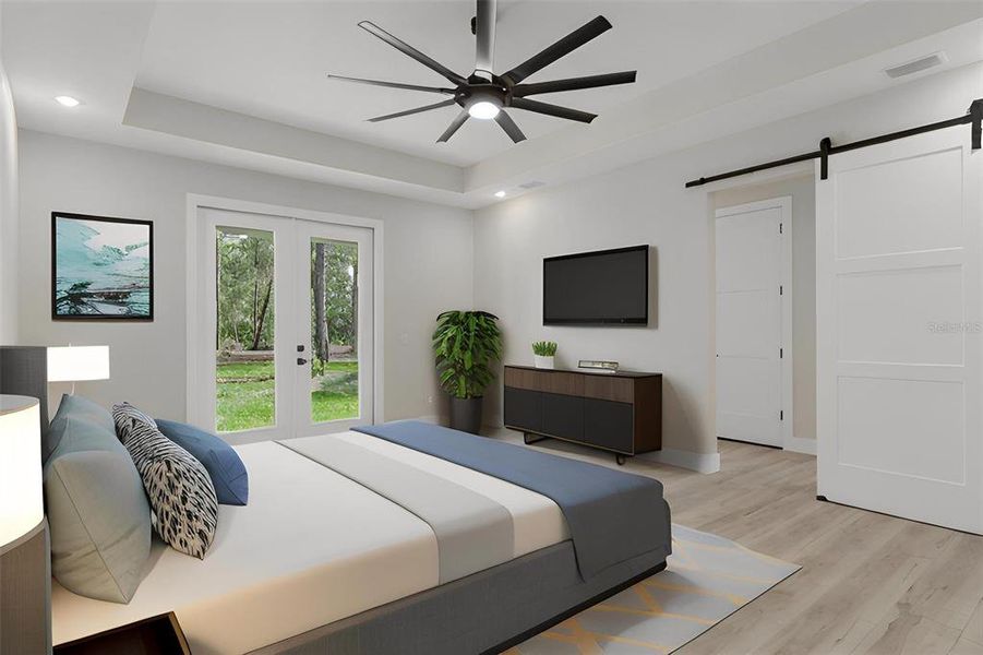 Furnished interior view inside a new home in , Beverly Hills (Image 8). Furnished interior view inside a new home in , Beverly Hills (Image 8).