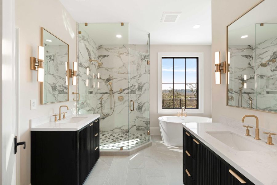 Furnished interior view inside a new home in , Ravenel (Image 18).