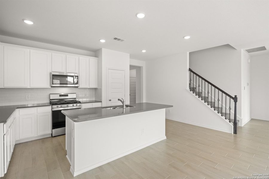 Furnished interior view inside a new home in Vista Ridge, Live Oak (Image 8).