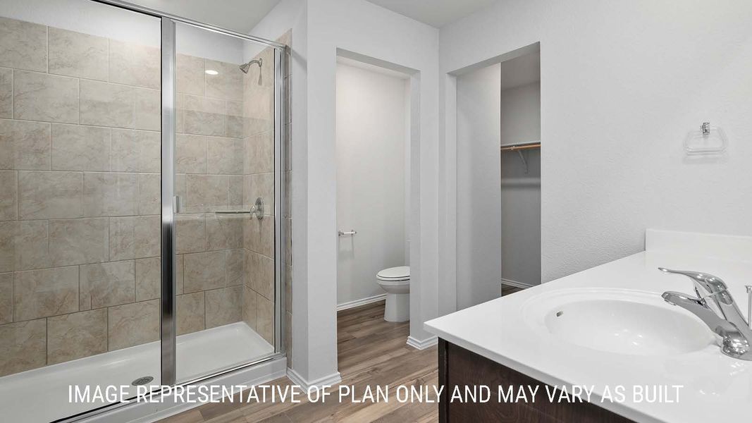 Furnished interior view inside a new home in Pecan Creek, Temple (Image 10).