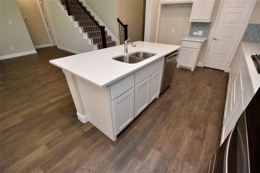 Furnished interior in a model home at Amherst Addition in Corinth (Image 11). Furnished interior in a model home at Amherst Addition in Corinth (Image 11).