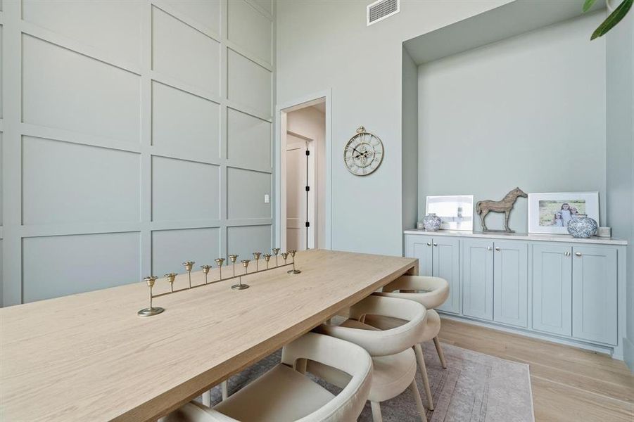 Furnished interior view inside a new home in , Abilene (Image 30).