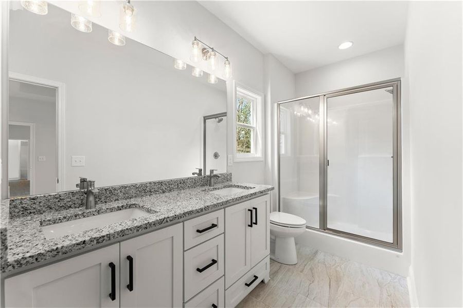 Furnished interior view inside a new home in , Cleveland (Image 8).