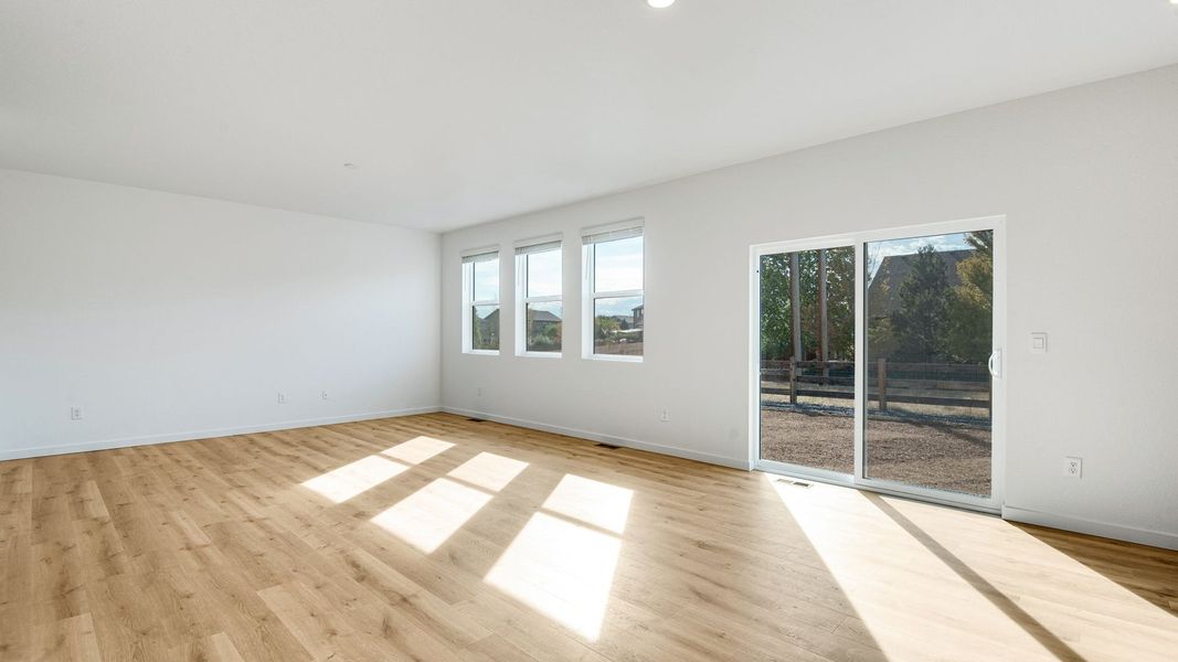 Spacious, unfurnished interior of a new home in Trails at Crowfoot, Parker (Image 16).