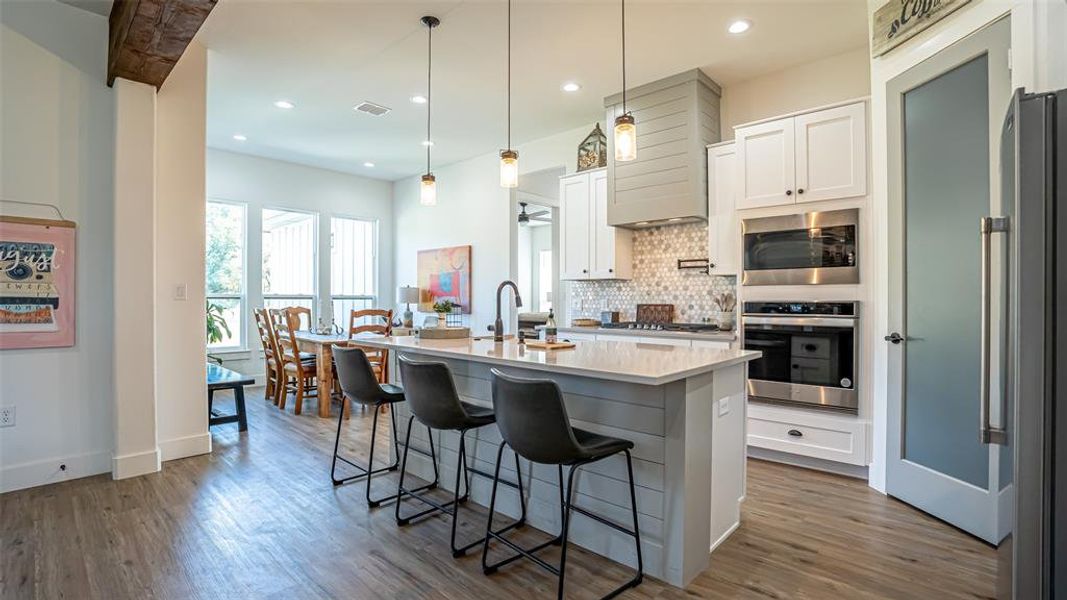 Furnished interior view inside a new home in , Glen Rose (Image 11). Furnished interior view inside a new home in , Glen Rose (Image 11).