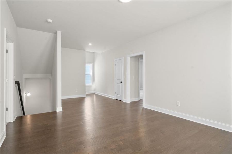 Spacious, unfurnished interior of a new home in Palisades Single Family, Cumming (Image 7). Spacious, unfurnished interior of a new home in Palisades Single Family, Cumming (Image 7).