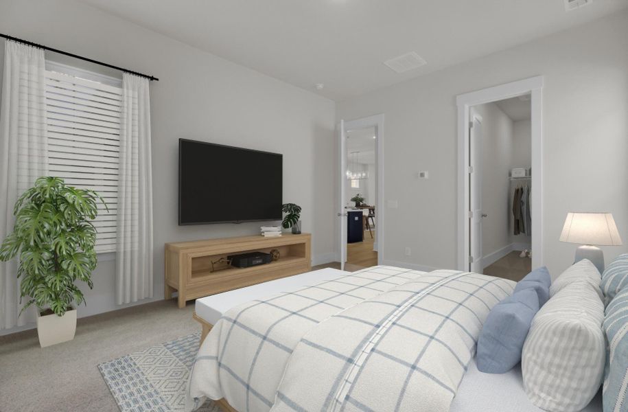 Furnished interior view inside a new home in , Johns Island (Image 31).