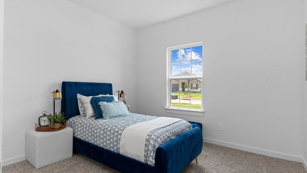Furnished interior view inside a new home in Tamarron, Fulshear (Image 7).