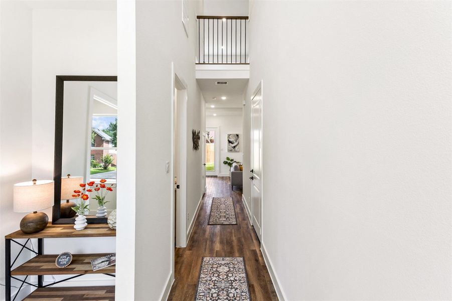 Furnished interior view inside a new home in , Spring (Image 12).