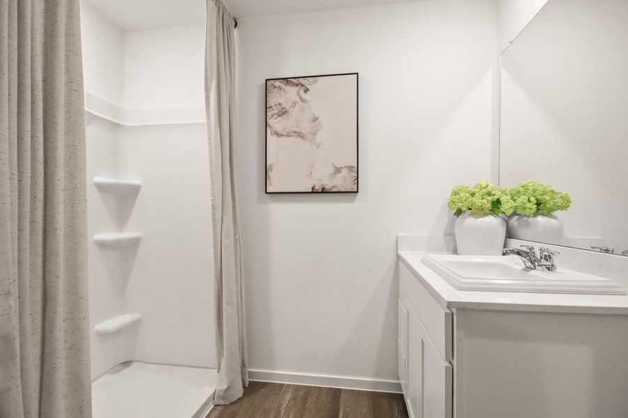 Furnished interior view inside a new home in Sunset Valley, Hockley (Image 10). Furnished interior view inside a new home in Sunset Valley, Hockley (Image 10).