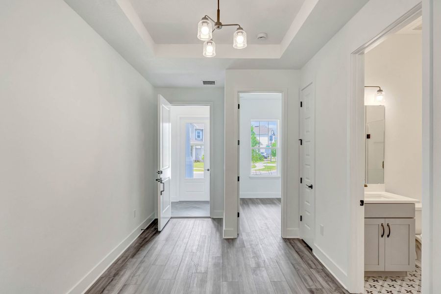 Representative unfurnished interior of a home built from the Faulkner by Rockwell Homes in Northlake at Ovation, Winter Garden (Image 68). Representative unfurnished interior of a home built from the Faulkner by Rockwell Homes in Northlake at Ovation, Winter Garden (Image 68).