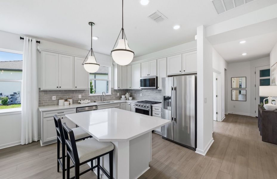 Representative furnished interior of a home built from the Ellenwood by Del Webb in Del Webb Explore North River Ranch, Parrish (Image 8).
