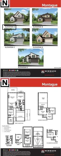 Floor plan with structural options