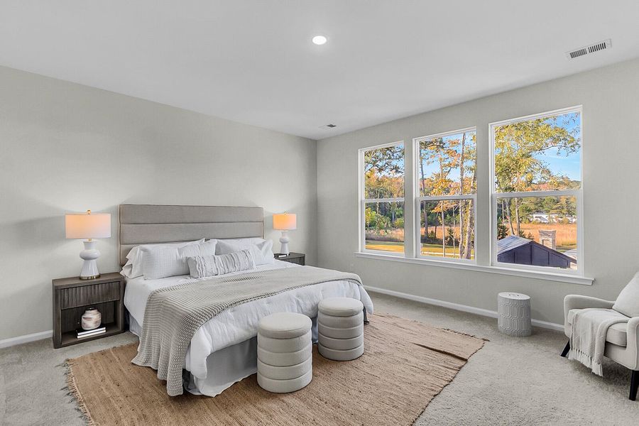 Furnished interior view inside a new home in Pineland Preserve, Summerville (Image 10).