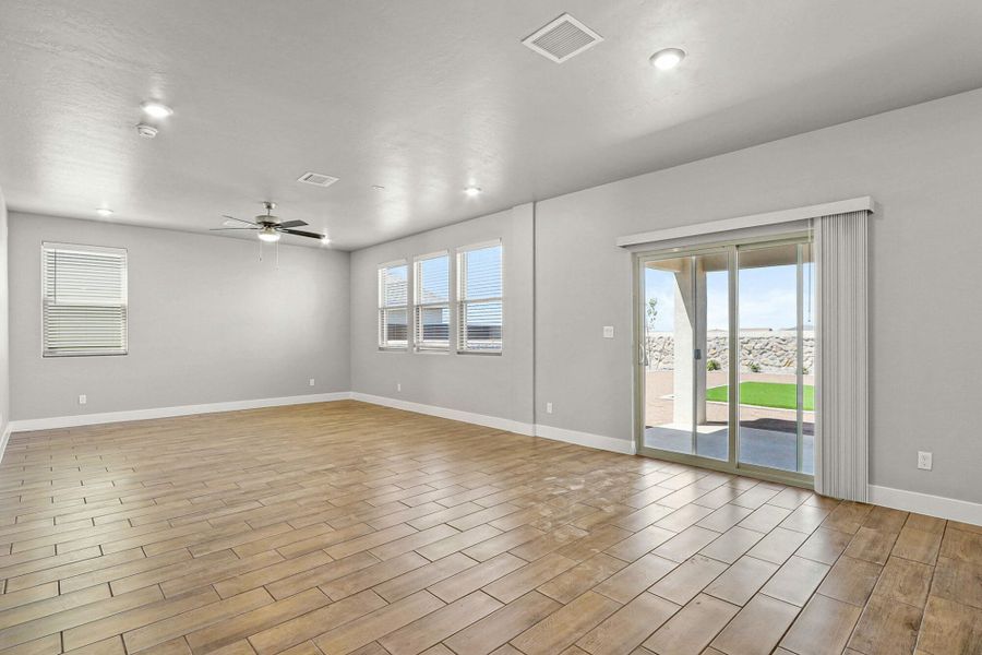 Representative furnished interior of a home built from the Zen by View Homes in The View at Desert Springs | Thoughtful Collection, El Paso (Image 11). Representative furnished interior of a home built from the Zen by View Homes in The View at Desert Springs | Thoughtful Collection, El Paso (Image 11).