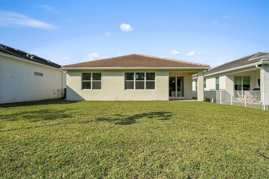 Exterior details and patio area of a home in , Stuart (Image 29).