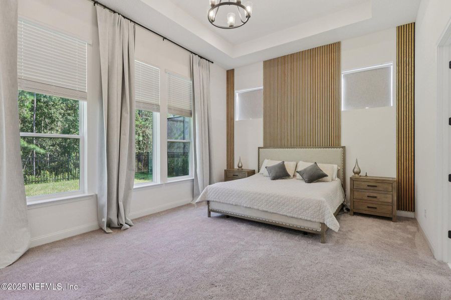 Furnished interior view inside a new home in Tamaya, Jacksonville (Image 55). Furnished interior view inside a new home in Tamaya, Jacksonville (Image 55).