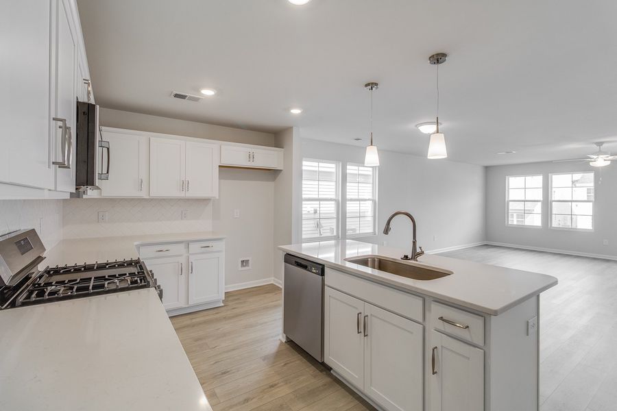 Furnished interior view inside a new home in Winston Point, Gilbert (Image 8).