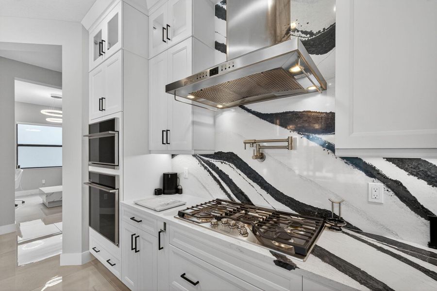 Close-up of interior finishes inside a home in , The Acreage (Image 19). Close-up of interior finishes inside a home in , The Acreage (Image 19).