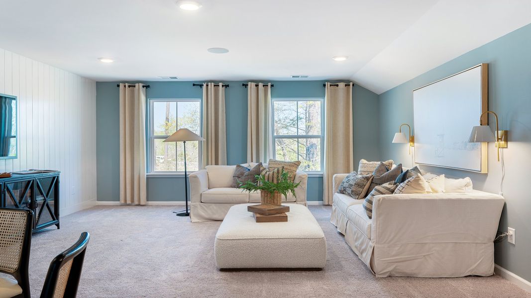 Representative furnished interior of a home built from the Avondale by DRB Homes in Bellerose, Gibsonville (Image 19). Representative furnished interior of a home built from the Avondale by DRB Homes in Bellerose, Gibsonville (Image 19).