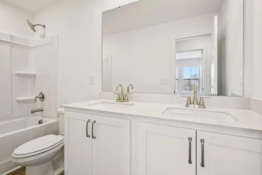 Bath 2 featuring the AW Collection® Timeless - Smooth surfaces and soft tones feel right at home.